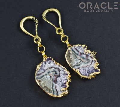 Crossover with 24k Gold Plated Stalactite Slices