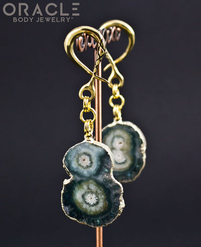 Crossover with 24k Gold Plated Stalactite Slices