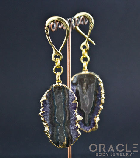 Crossover with 24k Gold Plated Stalactite Slices