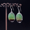 Sterling Silver Chrysoprase Earrings