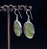 Sterling Silver Chrysoprase Earrings