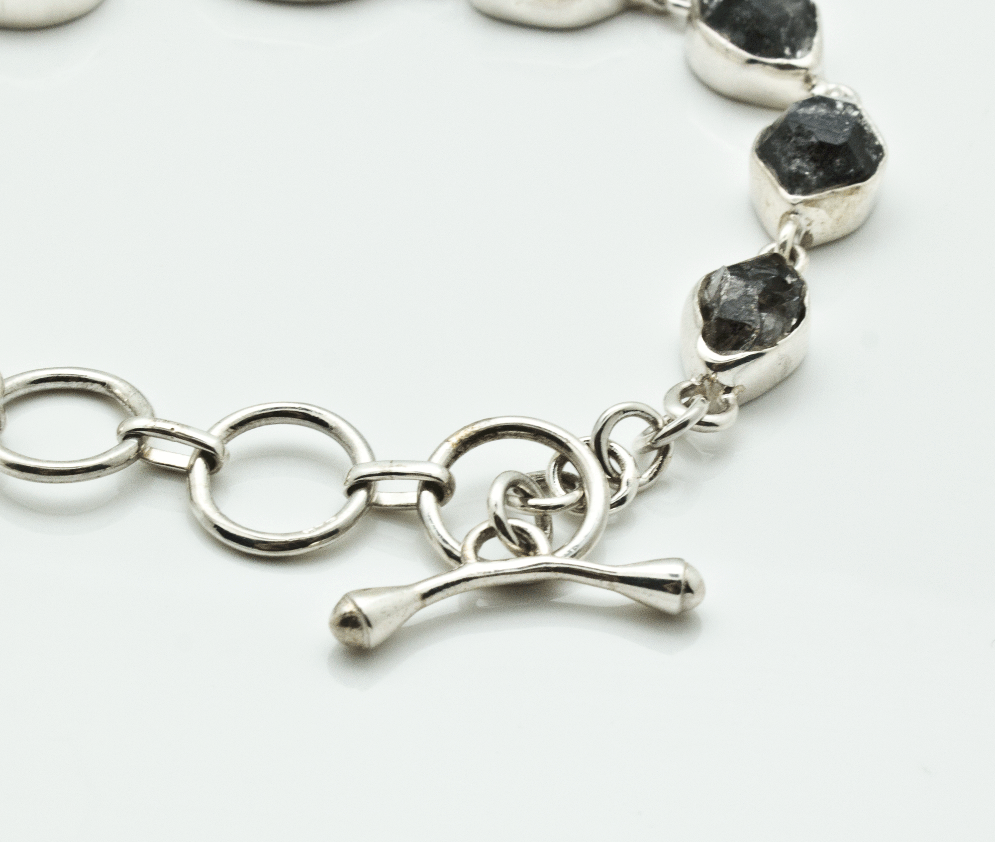 Sterling Silver Herkimer Diamond Bracelet