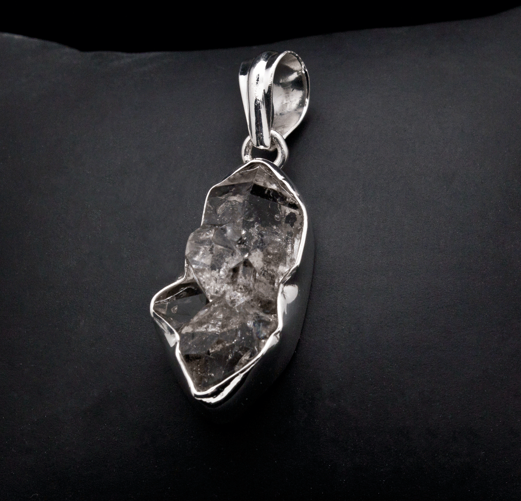 Sterling Silver Herkimer Diamond Pendant