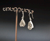 Sterling Silver Herkimer Diamond Earrings