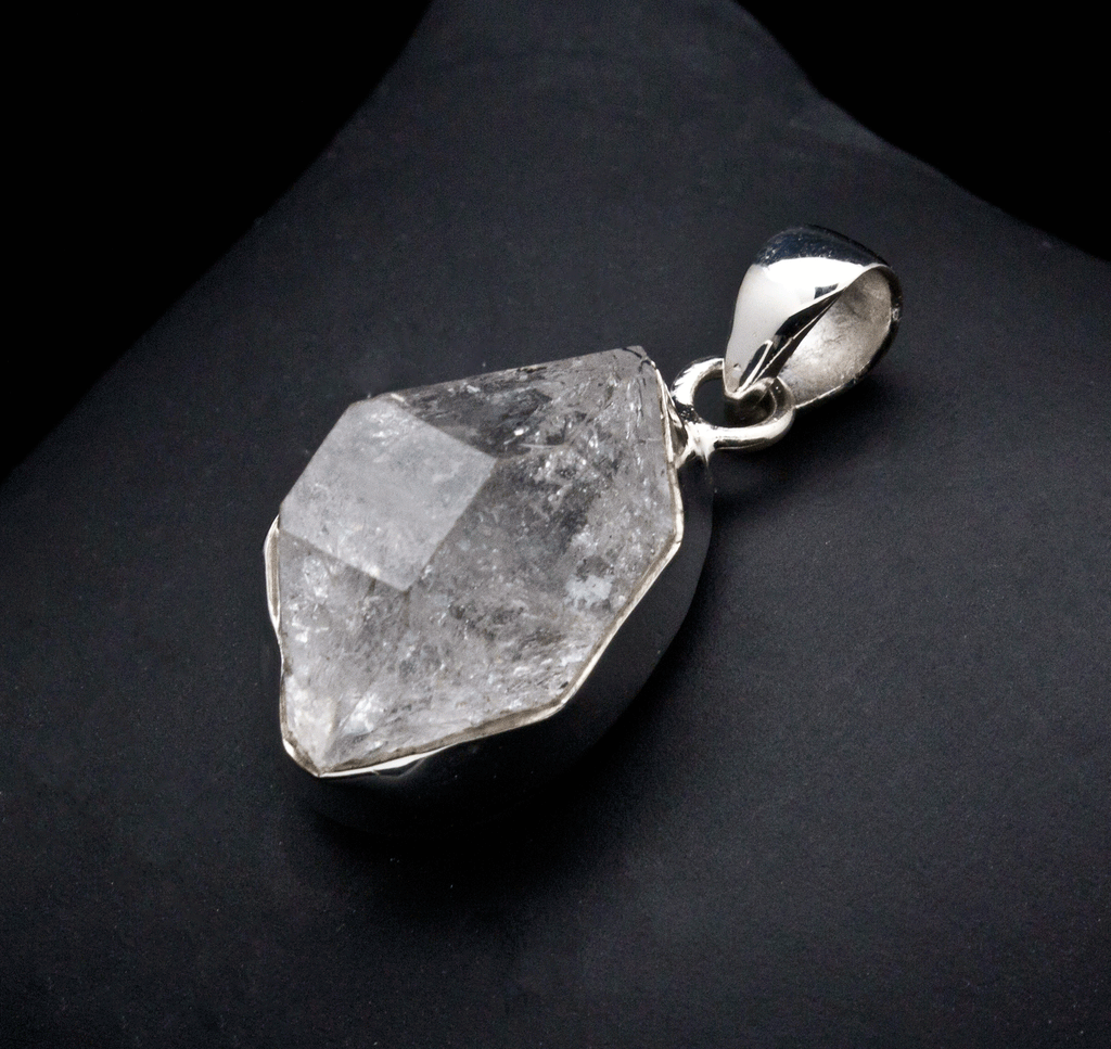 Sterling Silver Herkimer Diamond Pendant