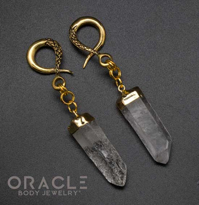 Crossover With Gold Plated Quartz Points