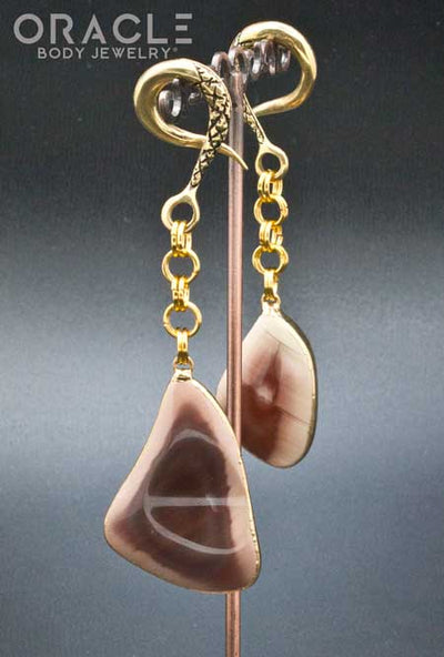 Crossover With Gold Plated Imperial Jasper