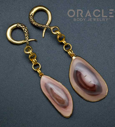 Crossover With Gold Plated Imperial Jasper