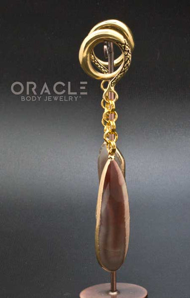 Crossover With Gold Plated Imperial Jasper