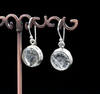 Sterling Silver Tourmalated Quartz Earrings