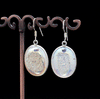 Sterling Silver Titanium Coated Druzy Agate Earrings
