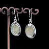 Sterling Silver Rutilated Quartz Earrings