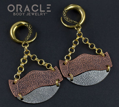 Hammered Trilogy Hoop Hybrid Crossovers