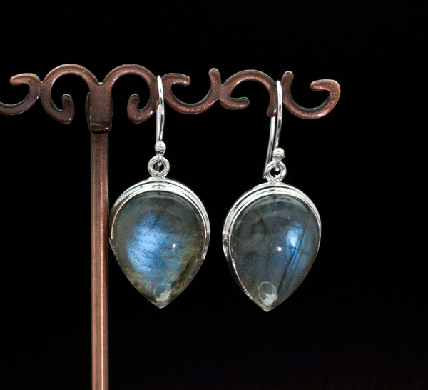 Sterling Silver Labradorite Earrings