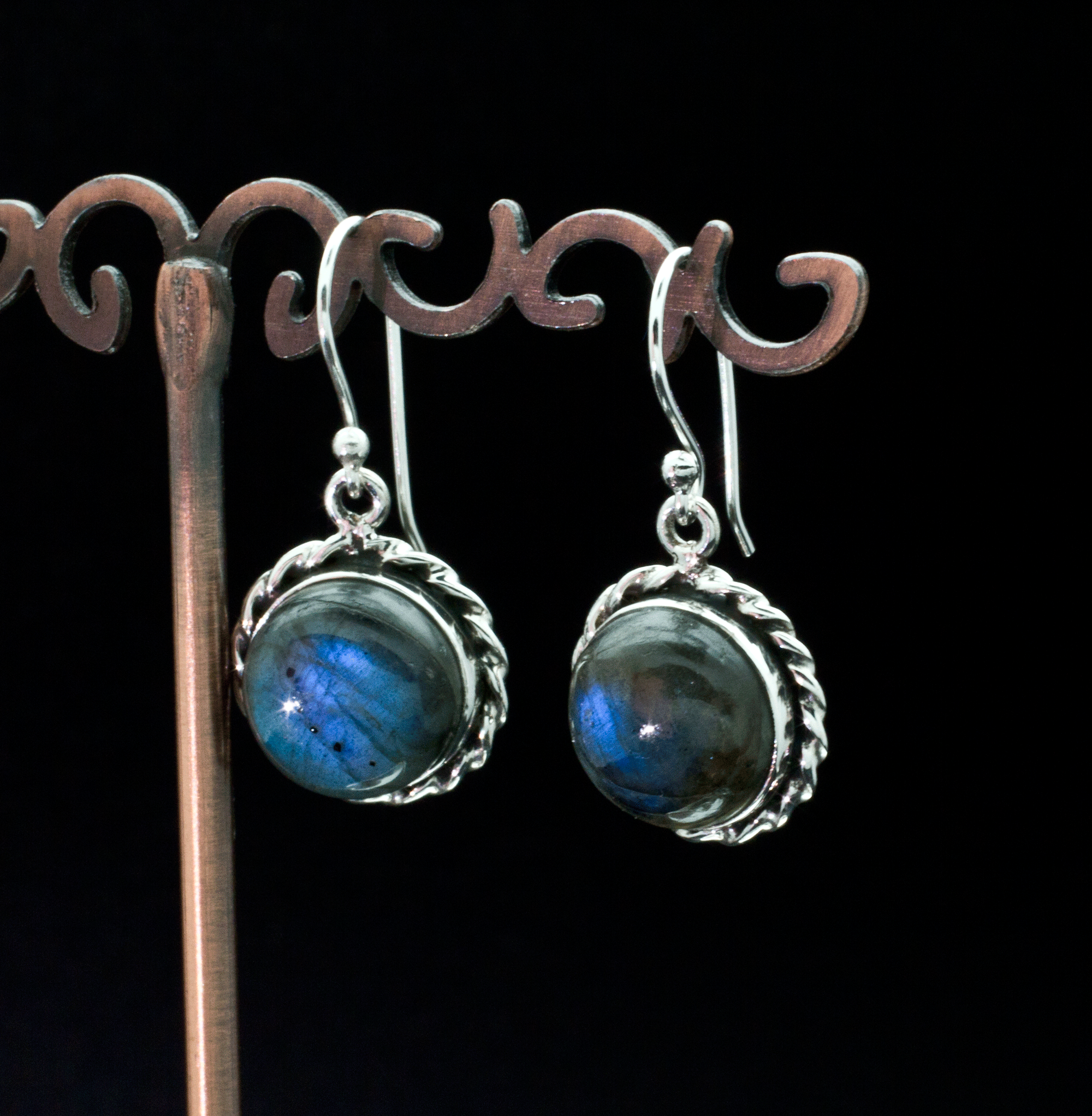 Sterling Silver Labradorite Earrings