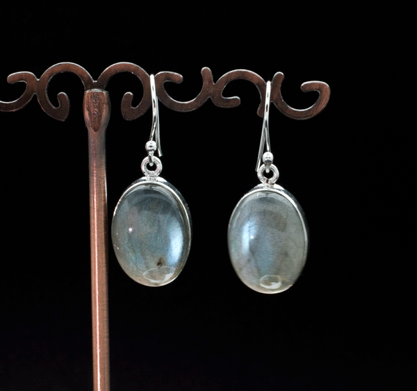 Sterling Silver Labradorite Earrings