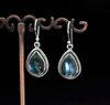 Sterling Silver Labradorite Earrings