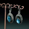 Sterling Silver Labradorite Earrings