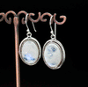 Sterling Silver Moonstone Earrings