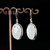Sterling Silver Moonstone Earrings