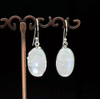 Sterling Silver Moonstone Earrings