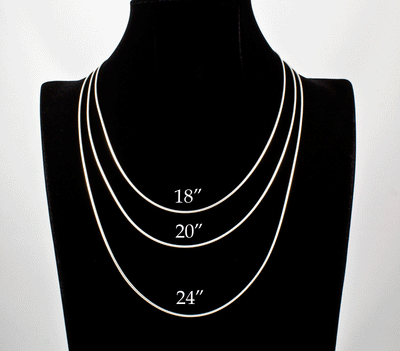 Sterling Silver Snake Chains