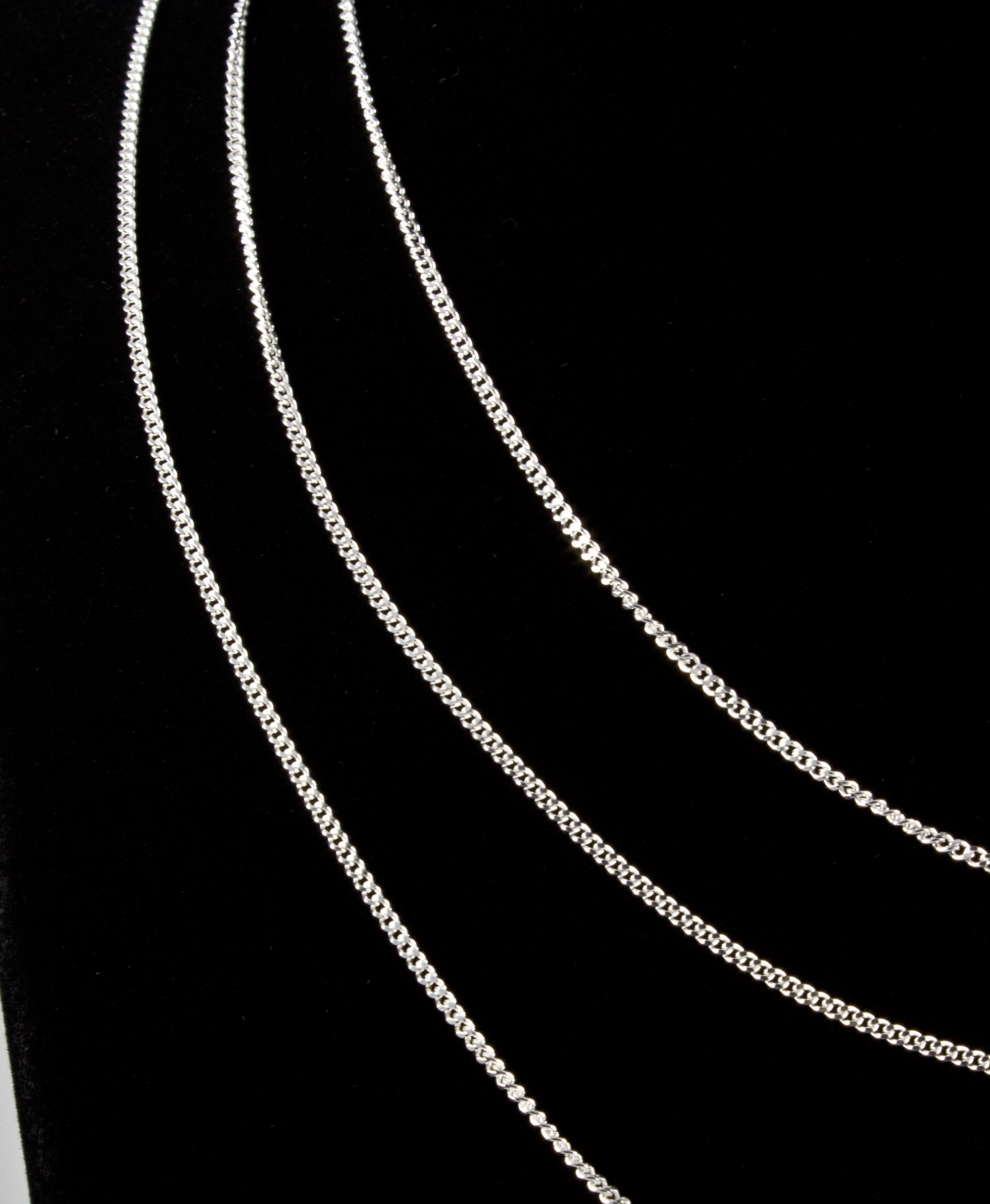 Sterling Silver Curb Chain 1.5mm