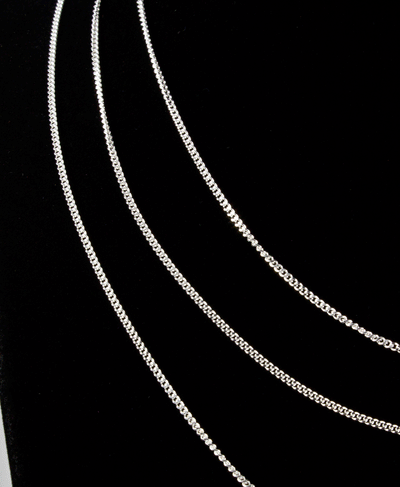 Sterling Silver Curb Chain 1.5mm
