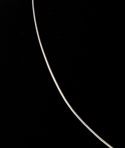 Sterling Silver Adjustable Franco Chain