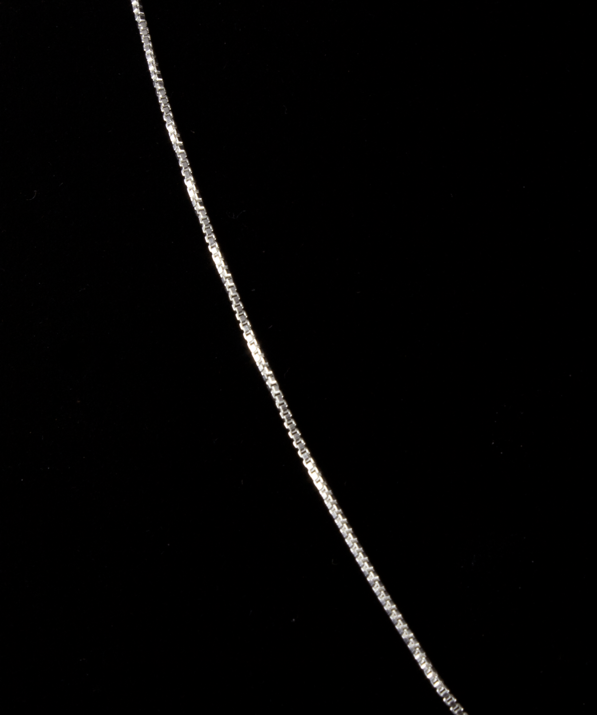 Sterling Silver Adjustable Box Chain
