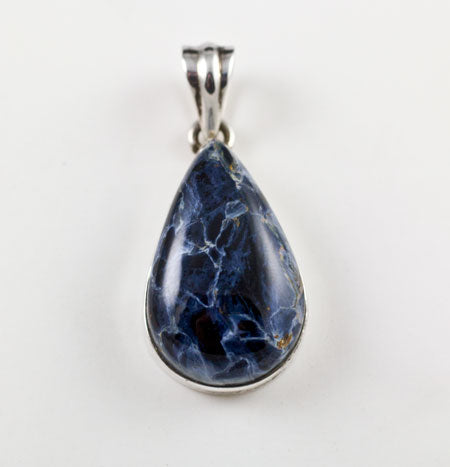 Sterling Silver Pietersite Pendant