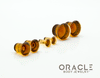 Champagne Quartz Single Flare Plugs