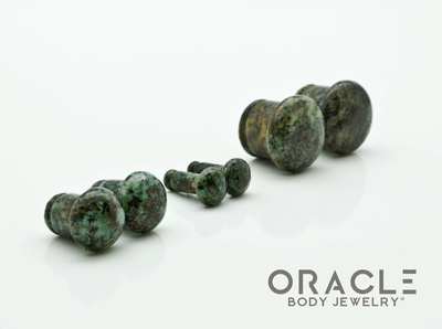 African Turquoise Single Flare Plugs