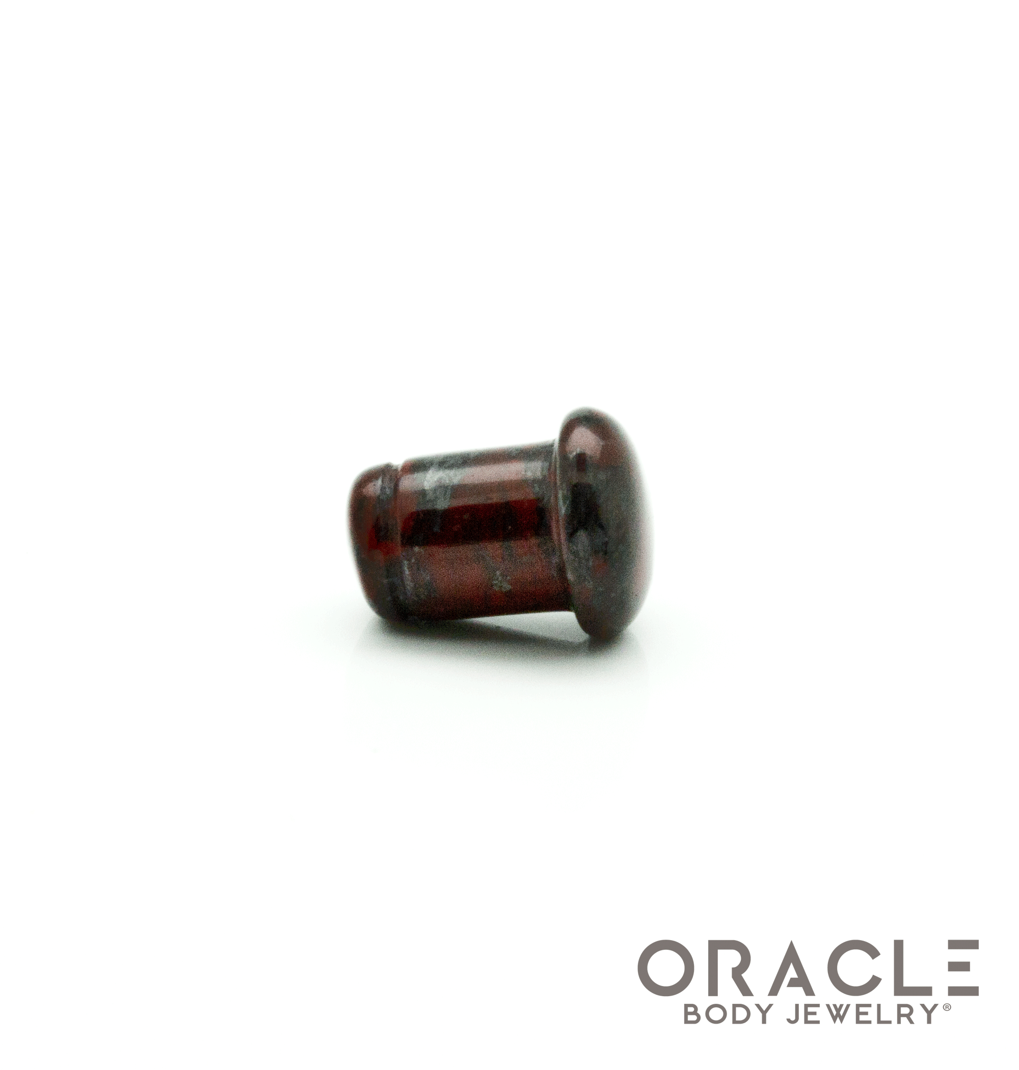 Red Brecciated Jasper Single Flare Plugs