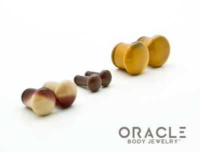 Mookaite Single Flare Plugs