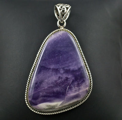 Sterling Silver Tiffany Stone Pendant