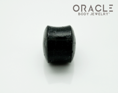 Black Tourmaline Double Flare Plugs