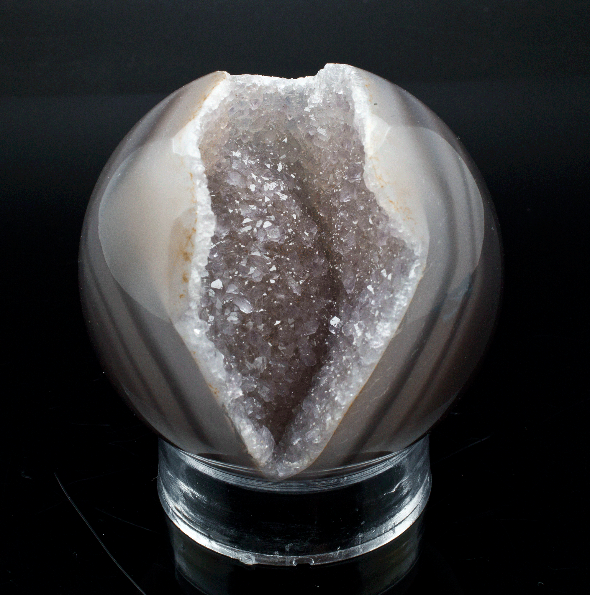 Agate Geode Sphere 65mm