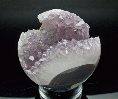 Agate and Amethyst Sphere 75mm