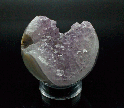 Agate and Amethyst Sphere 75mm