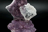 Amethyst with Selenite Gypsum Specimen