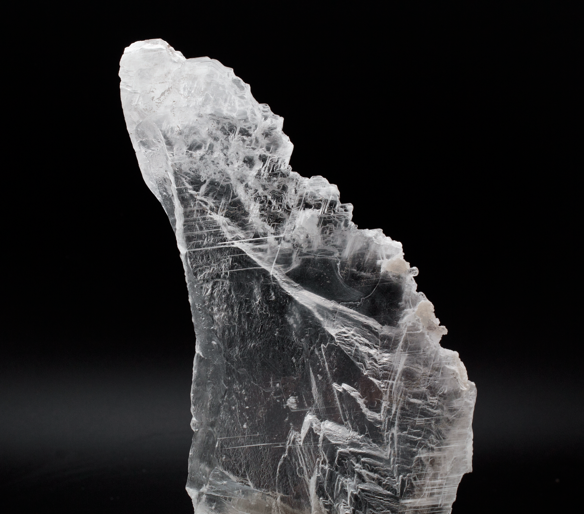 Amethyst with Selenite Gypsum Specimen