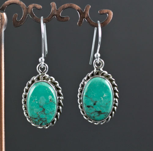 Sterling Silver Turquoise Earrings