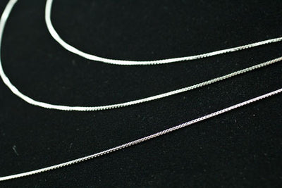 Sterling Silver Box Chain