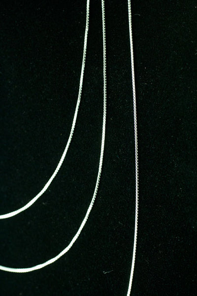 Sterling Silver Box Chain