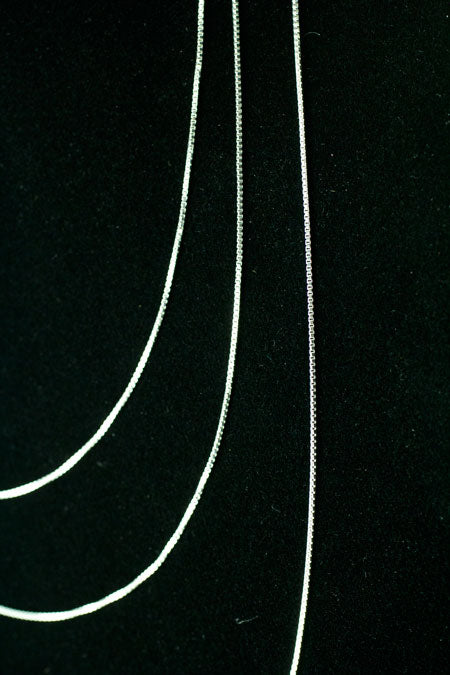 Sterling Silver Box Chain