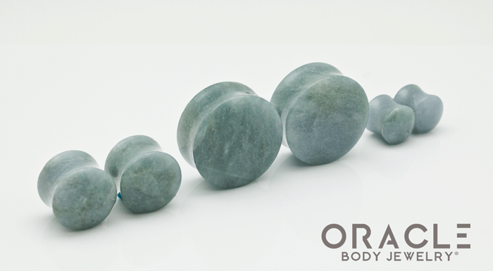 Jadeite Double Flare Plugs