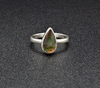 Sterling Silver Ammolite Ring Size 5