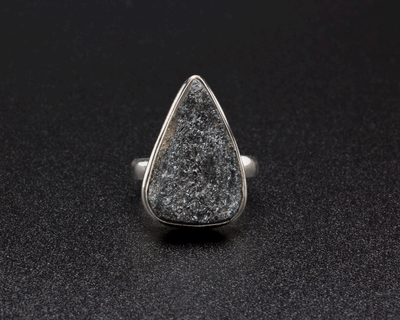 Sterling Silver Sunjolite Ring Size 7