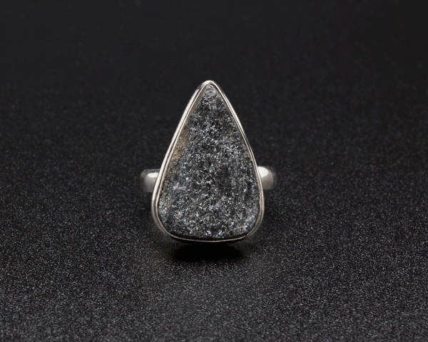 Sterling Silver Sunjolite Ring Size 7